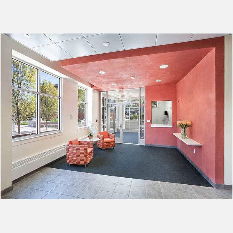 Professional architectural photograph of an apartment building in Stamford, CT