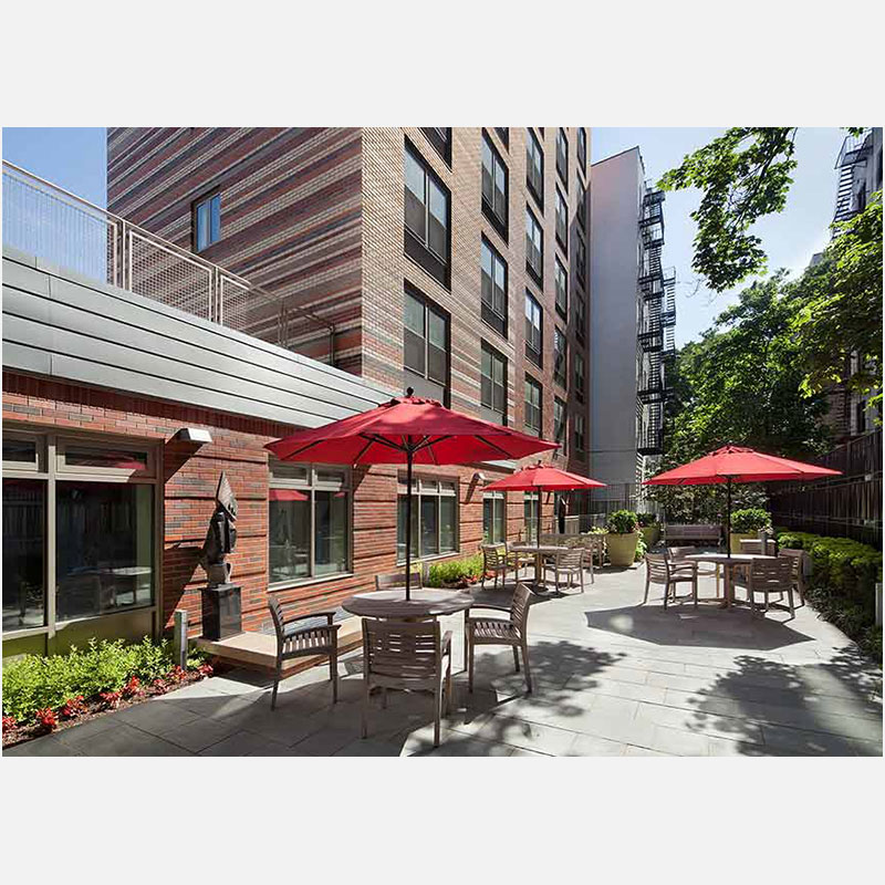 Professional architectural photograph of an apartment  in New York City