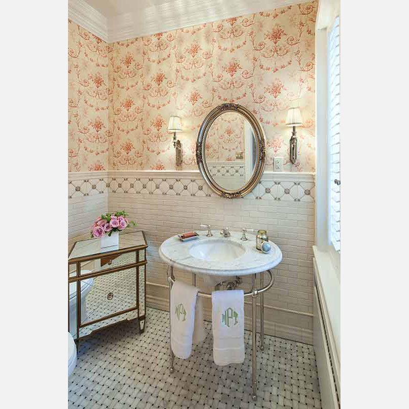 Professional architectural photograph of a high-end private country residence