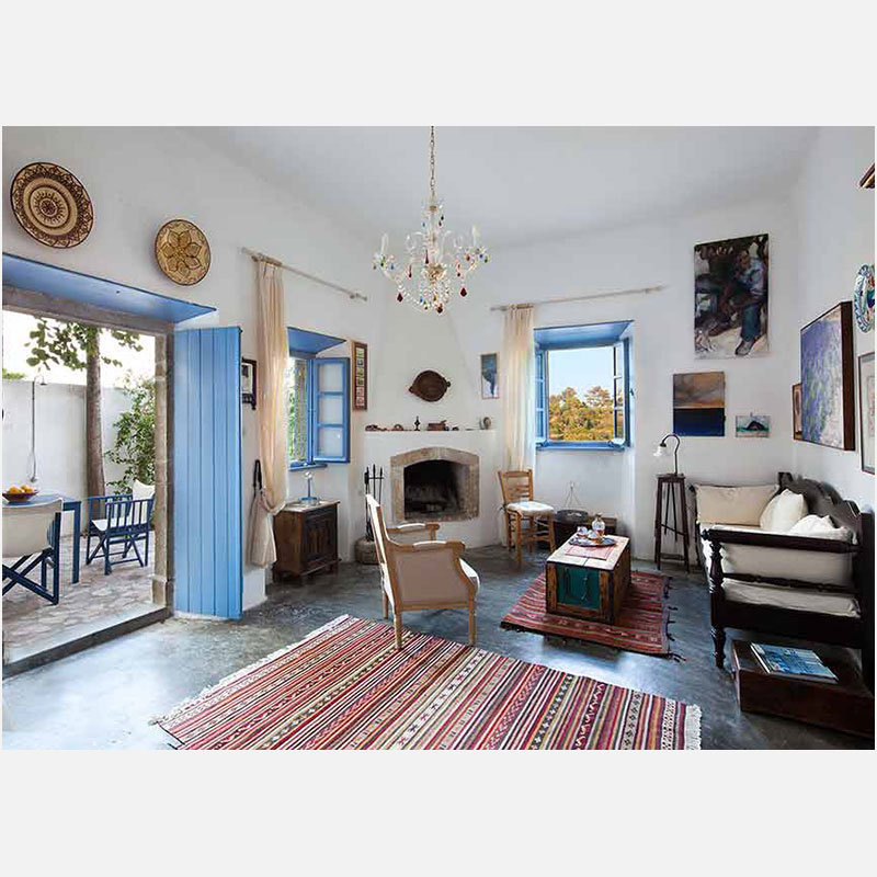 Professional architectural photograph of a high-end private country residence