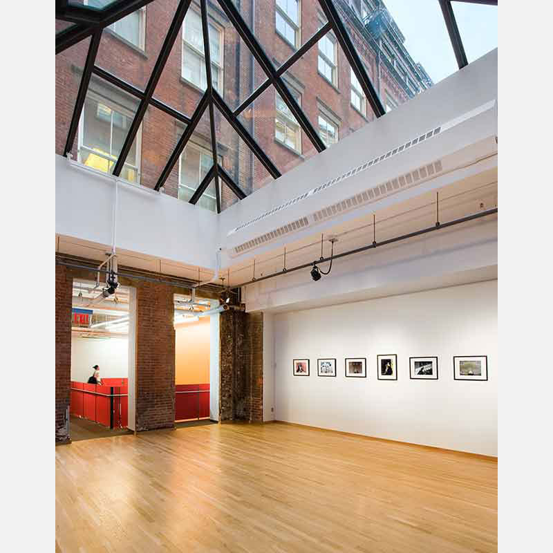 Professional architectural photograph of a cultural institution in New York City