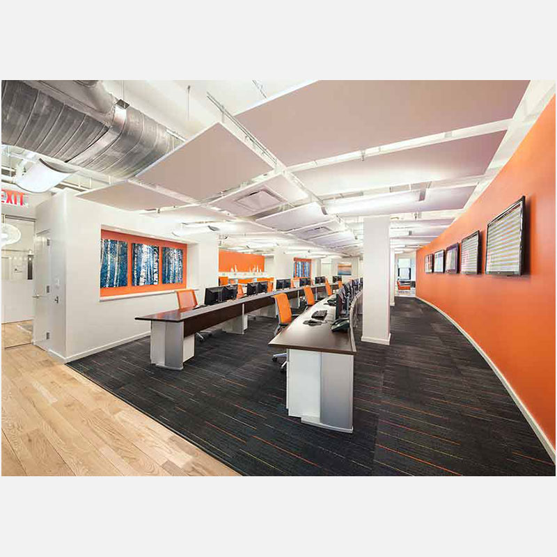 Photograph of a corporate office in New York City