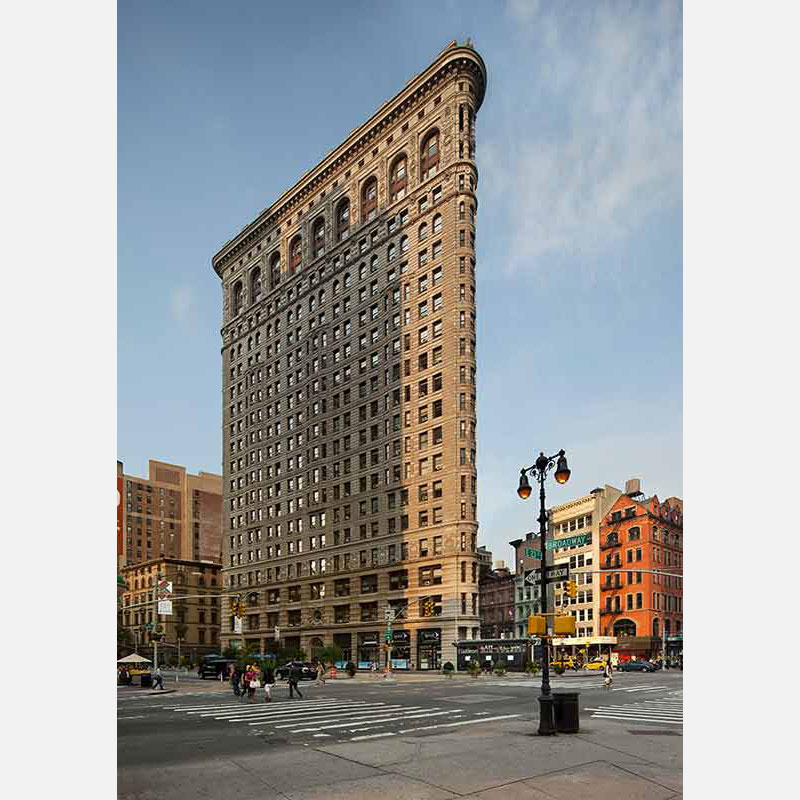 Photograph of a corporate office building in New York City