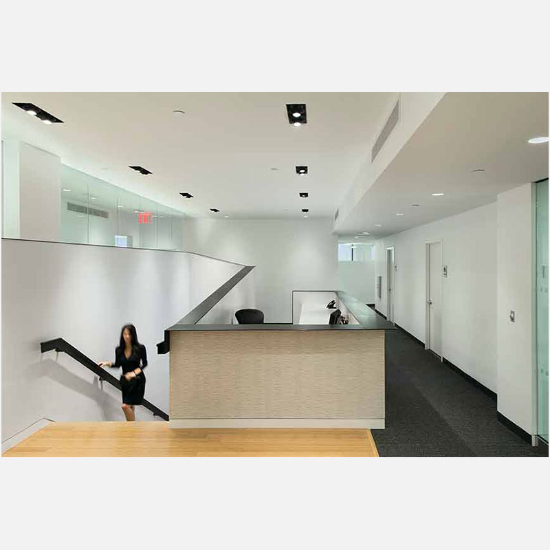 Photograph of a corporate office in New York City