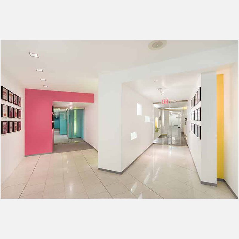 Photograph of a corporate office in New York City