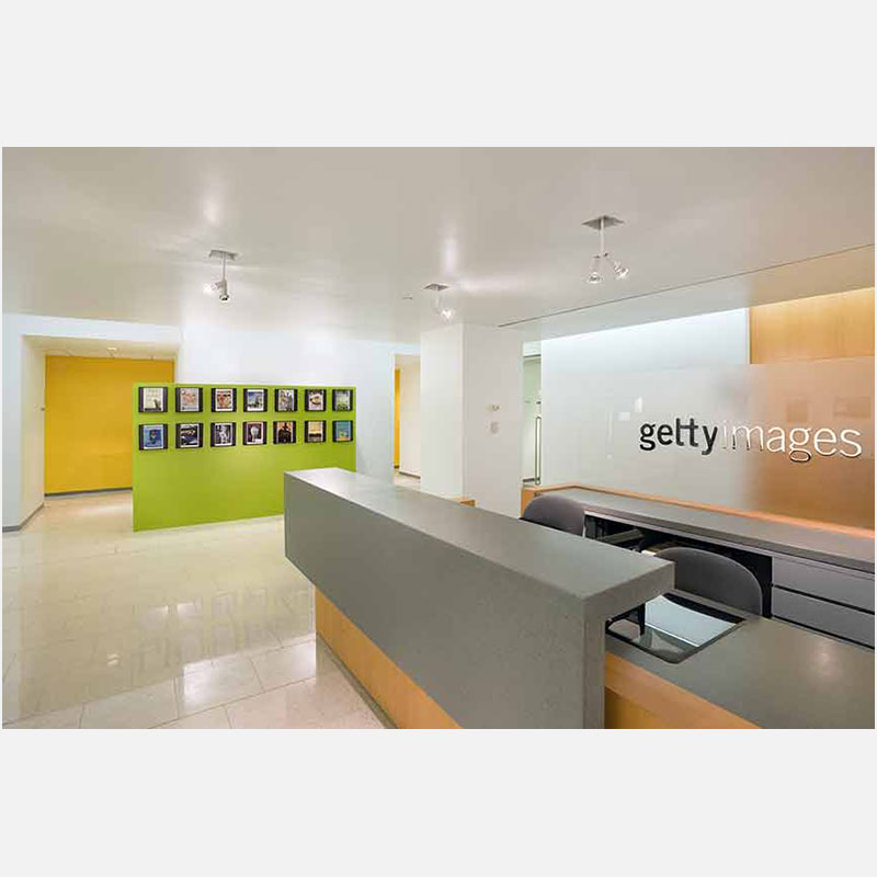 Photograph of a corporate office in New York City