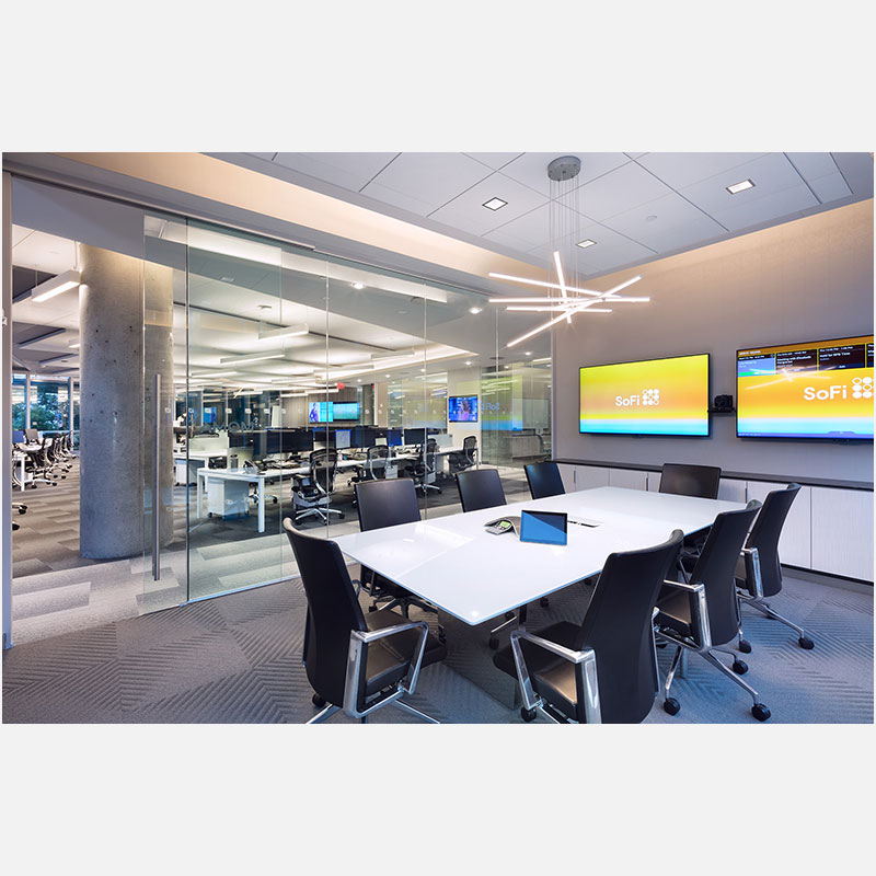 Photograph of a corporate office in New York City