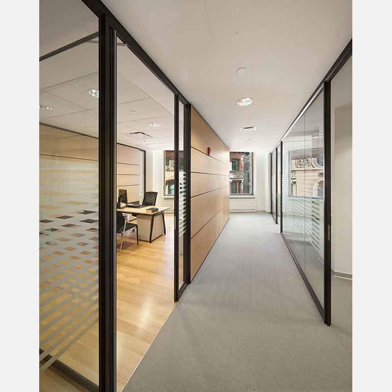 Photograph of a corporate office in New York City