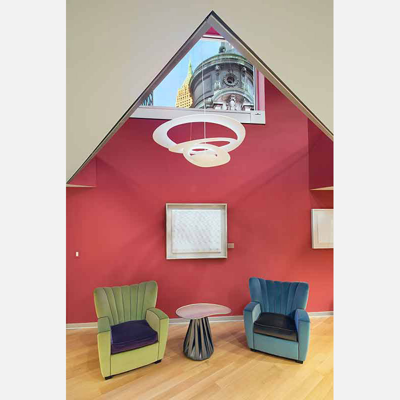 Photograph of a corporate office in New York City