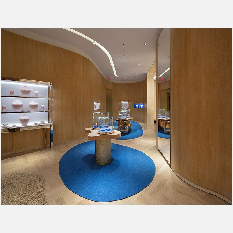 Professional architectural photograph of a store in New York City