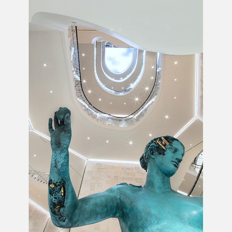 Professional architectural photograph of a store in New York City