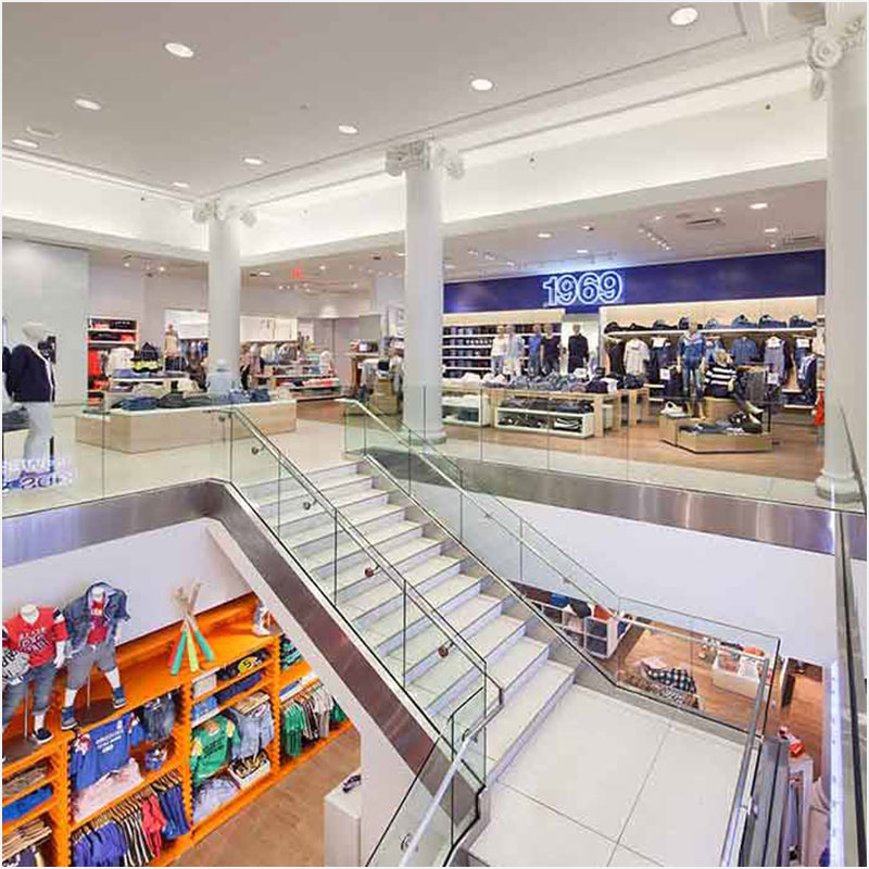 Professional architectural photograph of a store in New York City