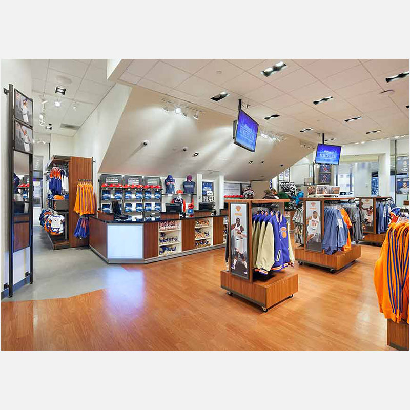 Professional architectural photograph of a store in New York City