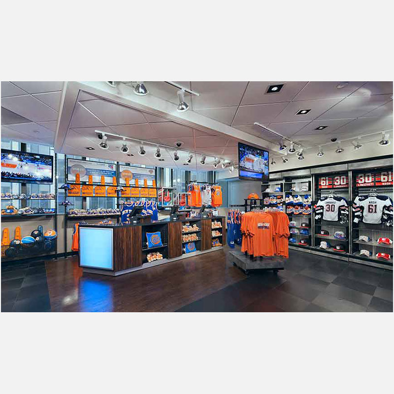 Professional architectural photograph of a store in New York City