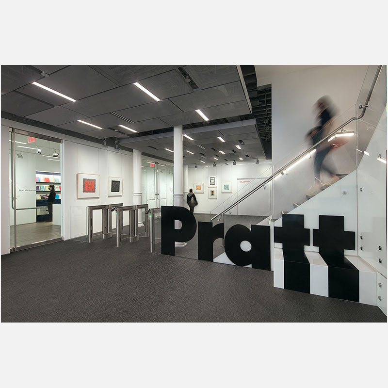 Professional architectural photograph of a college in New York City