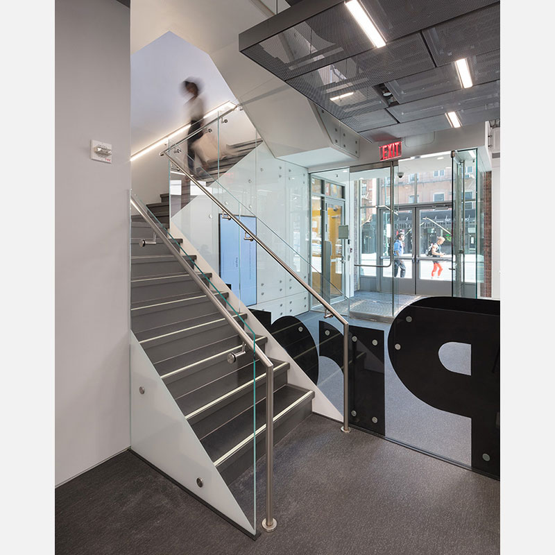 Professional architectural photograph of a college in New York City