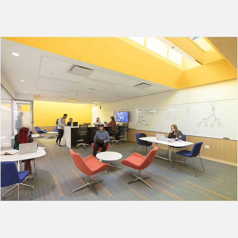 Professional architectural photograph of a college in Freedonia, New York