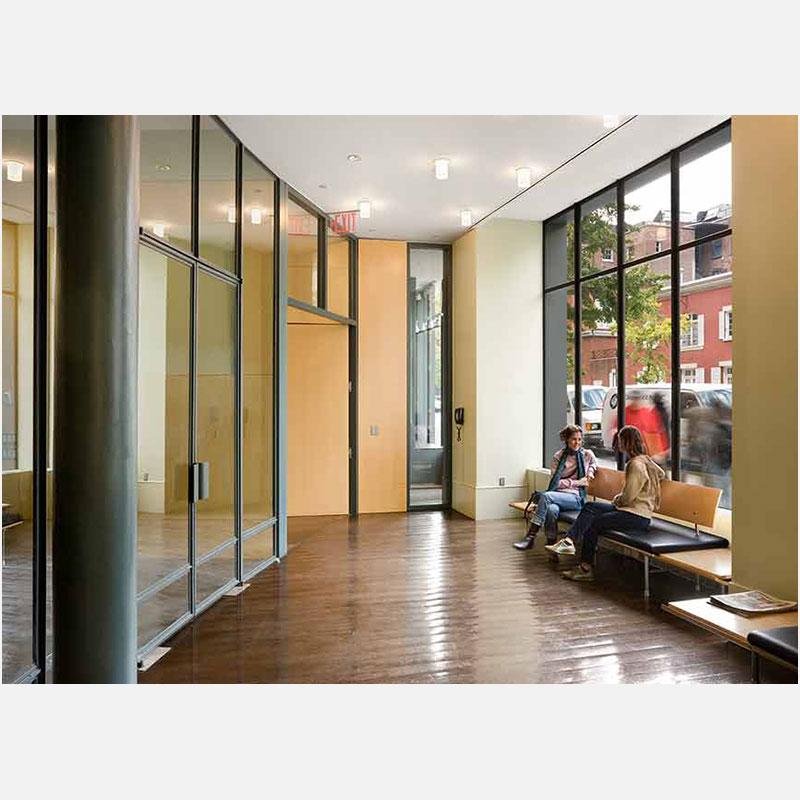 Professional architectural photograph of a college in New York City