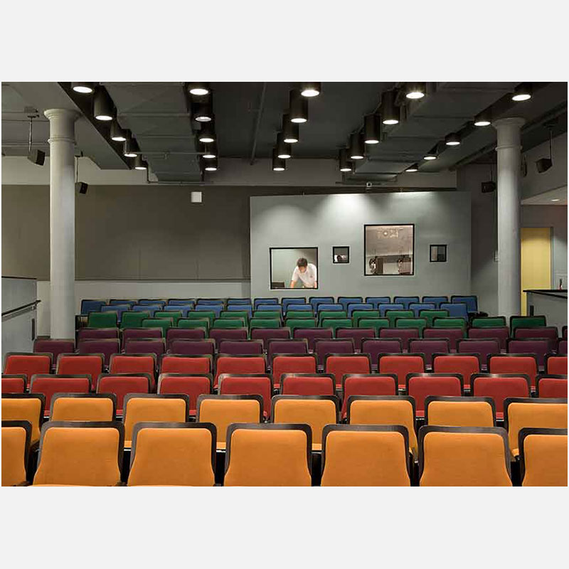 Professional architectural photograph of a college in New York City