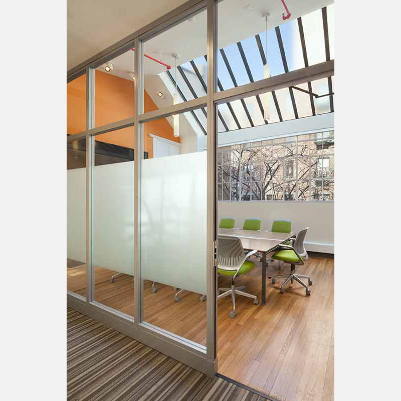 Professional architectural photograph of a college in New York City